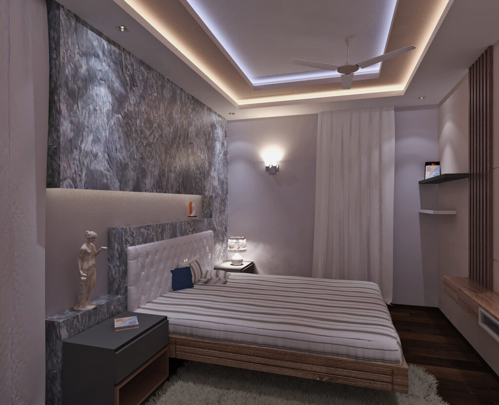 Bedroom and wardrobe interior by Espace N Design