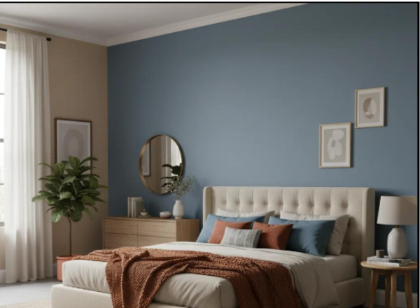 Powder Blue + Soft Beige