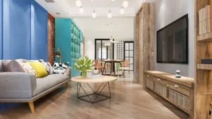 Flat hall interior design